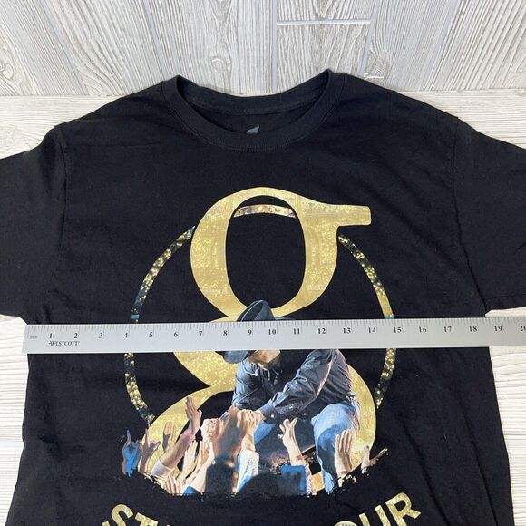 Garth Brooks Stadium Tour T-Shirt Country Music Concert Size Medium Black Hanes - Picture 6 of 7